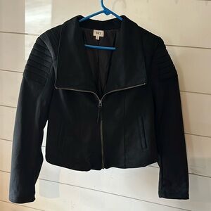 Black Bke zipped jacket